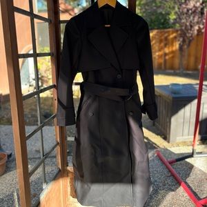 ALLSAINTS black trench coat BRAND NEW NEVER USED